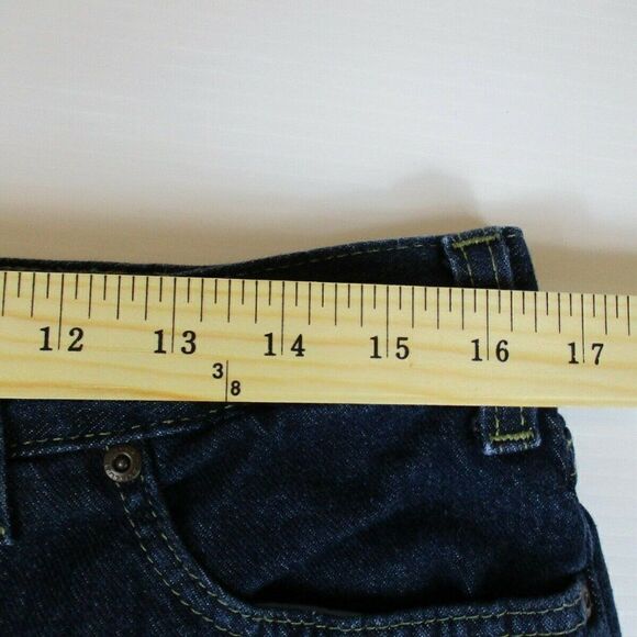 Hathaway Denim Fleece Lined Jeans Men's Size 36 x 34 Heavyweight Outdoor Pants - Picture 9 of 12